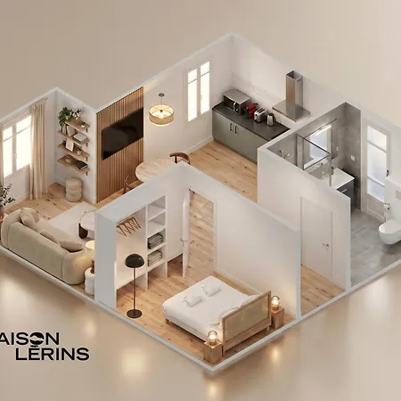 Flat Next To Place Des Lices With Parking - Maison Lerins Appartement *